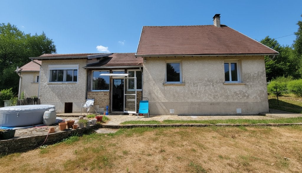 PERIGORD-Maison de plain-pied 106 m²– 7 970 m² de terrain, Immo, Étranger, France, Maison d'habitation, Campagne