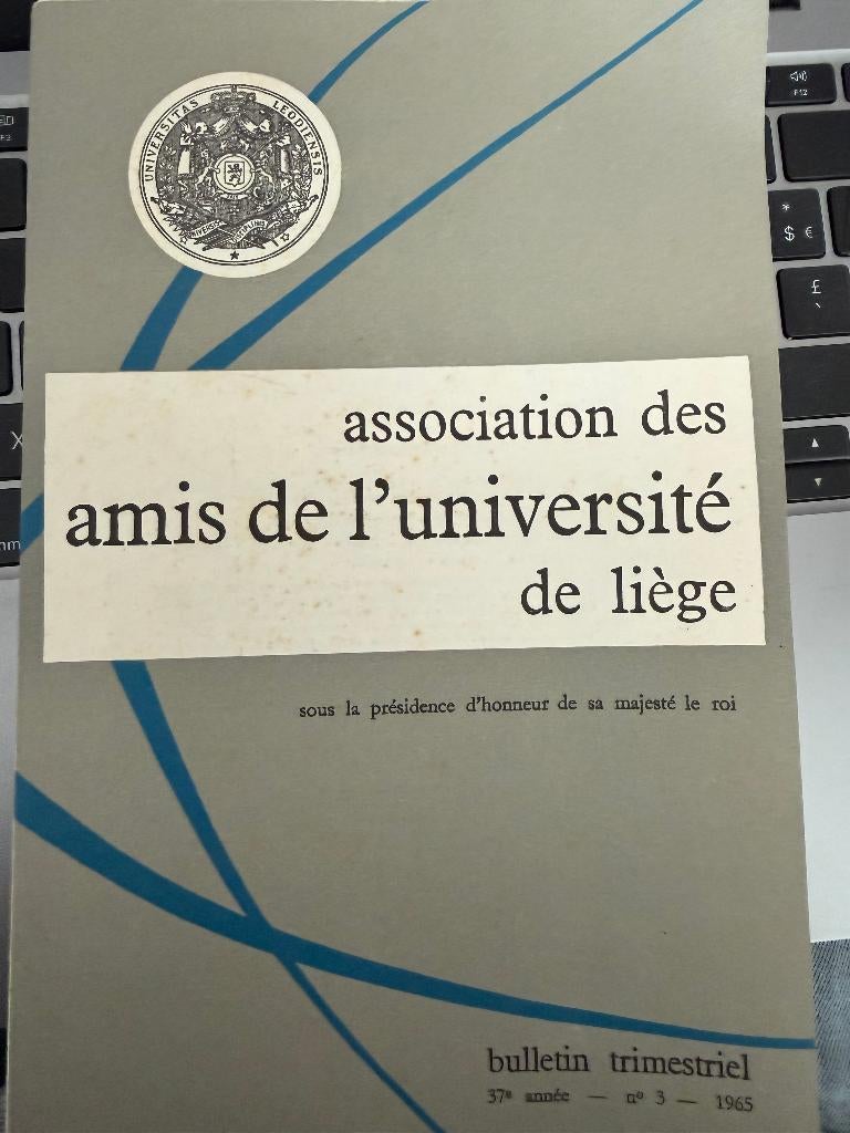 Vereniging van Vrienden van de Universiteit van Luik,3, 1965, Verzenden