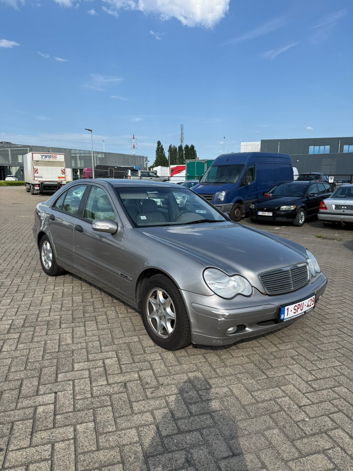 Mercedes C180 kompressor / Benzine / Manuel /, Autos, Mercedes-Benz, Achat, Entreprise, Boîte manuelle, Entretenue par le concessionnaire