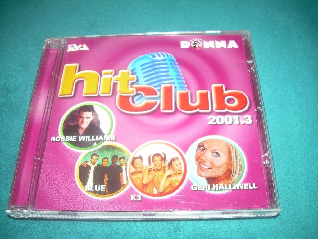 CD - RADIO DONNA HITCLUB - 2001 - 3, Cd's en Dvd's, Ophalen of Verzenden, Zo goed als nieuw, Dance