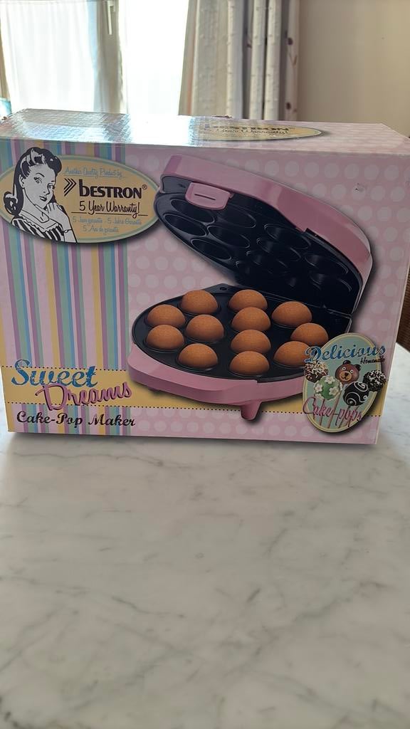 Cake-pop maker, Hobby en Vrije tijd, Taarten en Cupcakes maken, Verzenden, Gebruikt