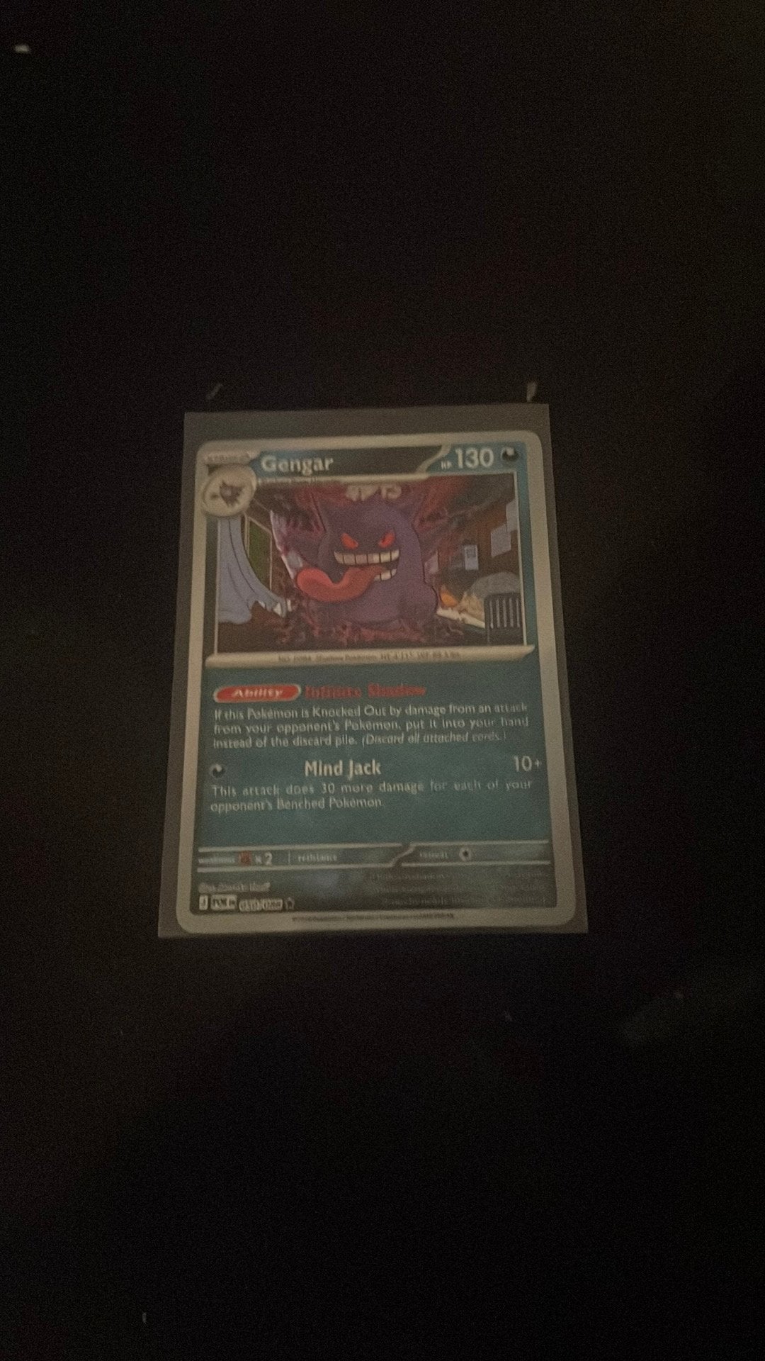 Gengar kaart, Ophalen, Nieuw, Losse kaart