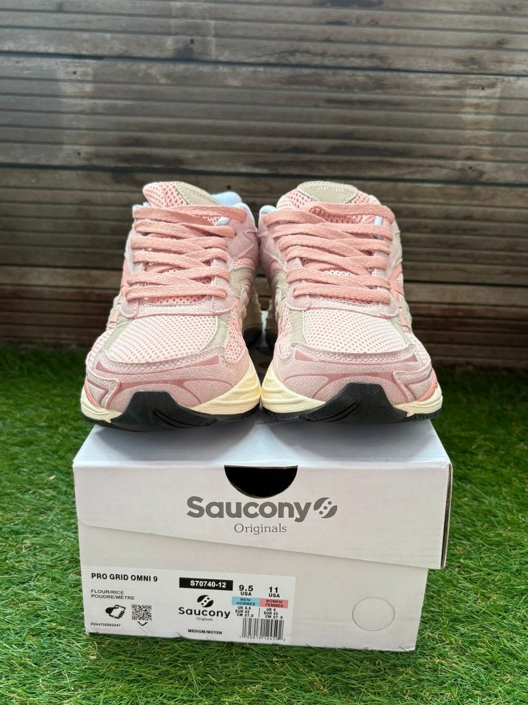 Saucony Omni 9 Rose Beige — Heren — Nieuw met doos, Overige kleuren, Nieuw, Ophalen of Verzenden, Sneakers