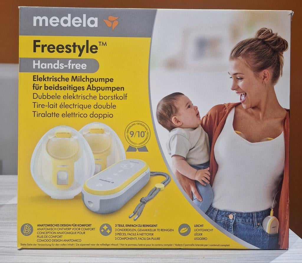 Tire-lait double main libre Medela, Enlèvement ou Envoi, Comme neuf, Tire-lait
