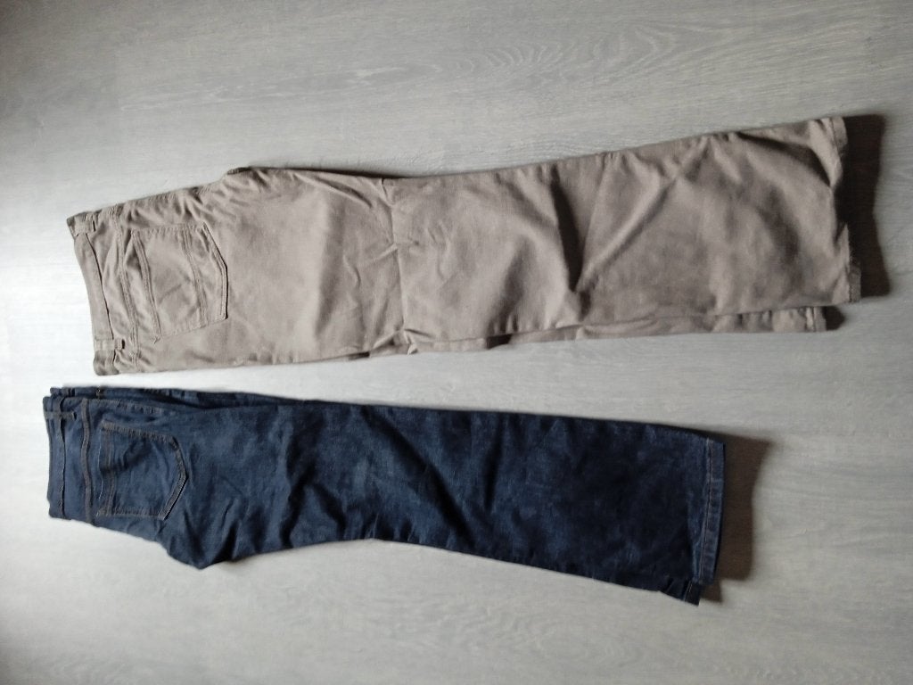 2 herenbroeken xxl, Enlèvement, Porté