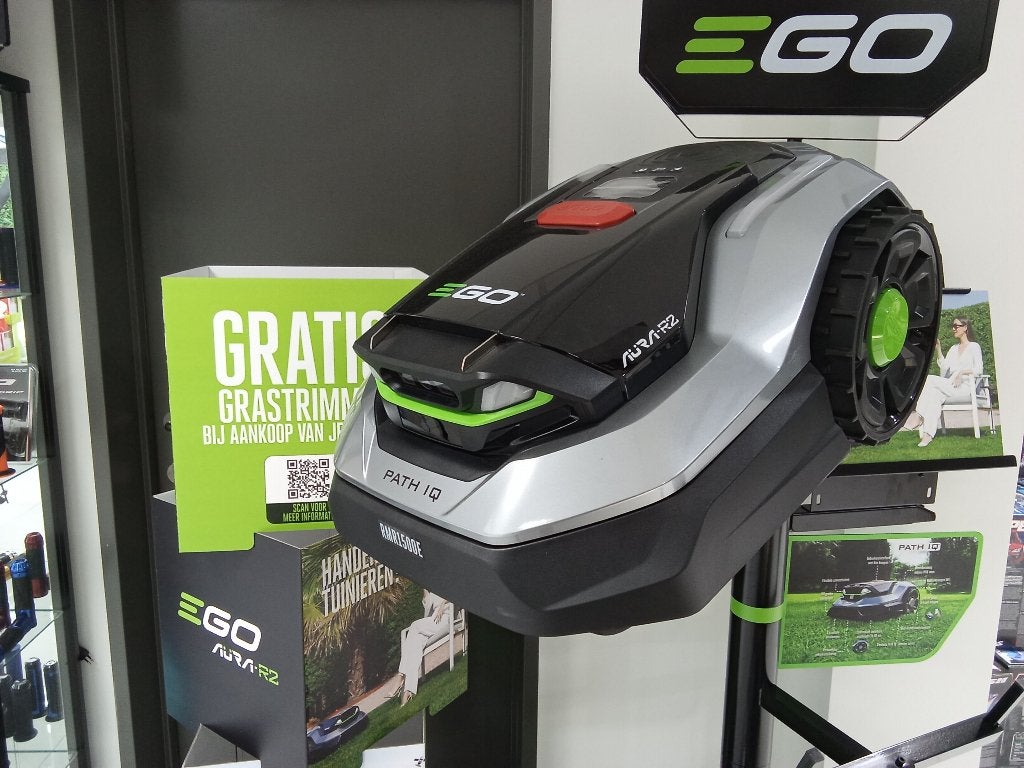 Ego Aura R2 RMR1500E Robotmaaier, Ophalen, Nieuw, 20 tot 25 cm