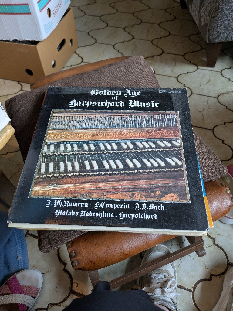 Golden age of harpsichord music, CD & DVD, Vinyles | Musique du monde, Enlèvement ou Envoi, Comme neuf, LP