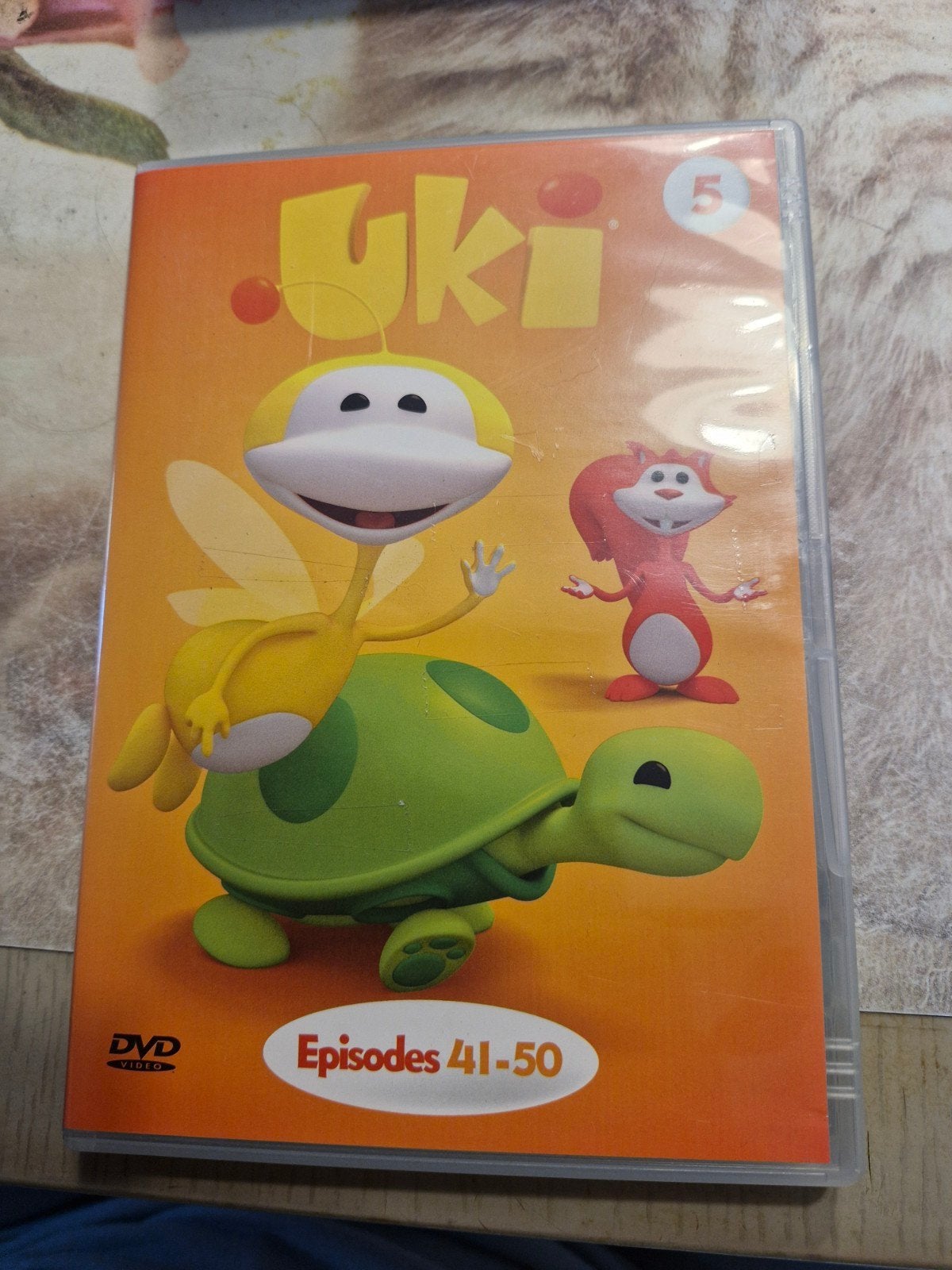 DVD Uki 5 afleveringen 41_50 in goede staat, Ophalen of Verzenden, Zo goed als nieuw, Nederlands
