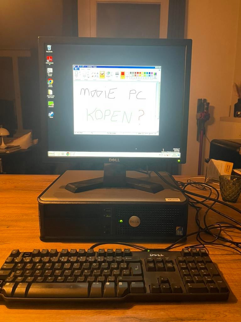 PC Set Dell – Monitor + Computer – Ideaal voor simpele taken, Ophalen