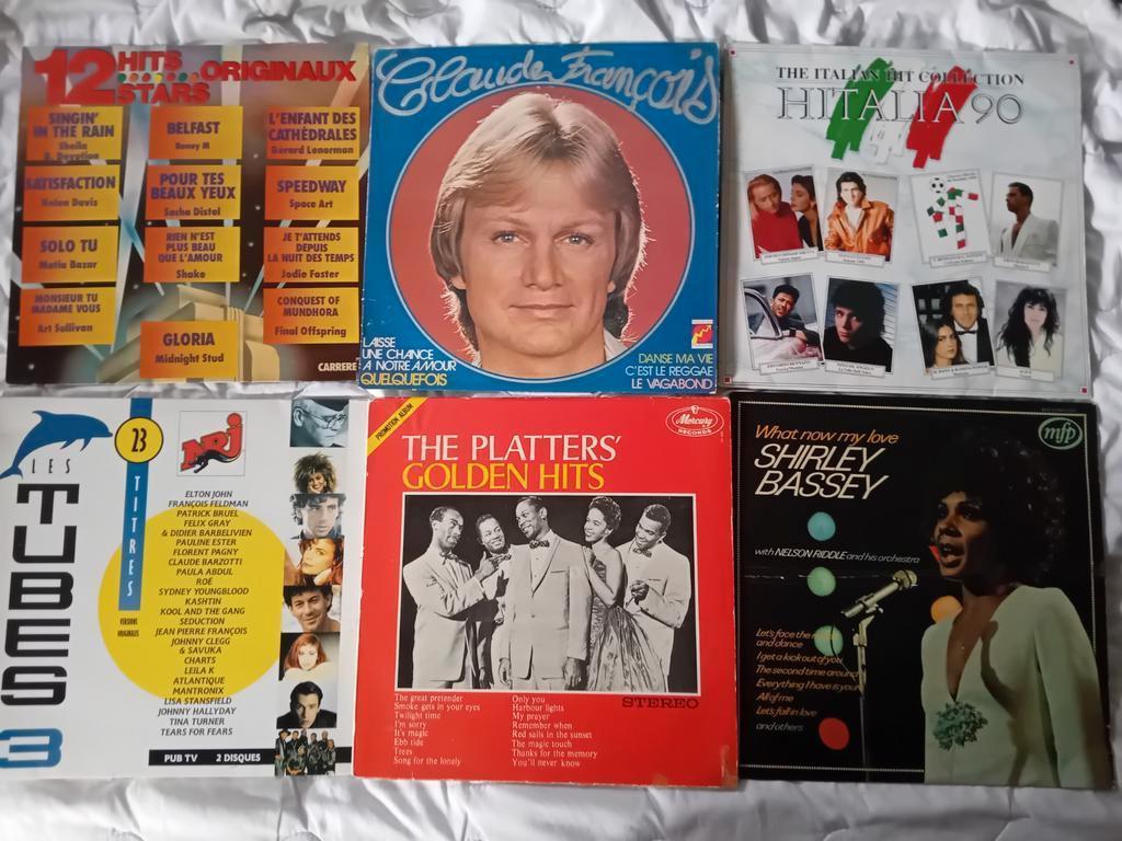 Lot de vinyles 33T n°2, Enlèvement ou Envoi, Utilisé