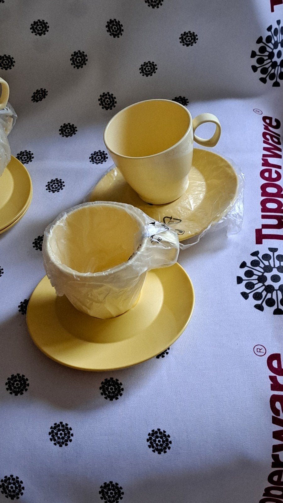 Tupperware 2 sets espresso tasjes Moments Nieuw, Ophalen of Verzenden