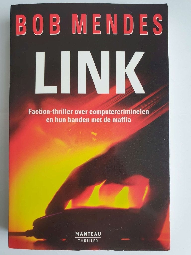 Link, Bob Mendes, thriller, Manteau, ISBN 90-6091-431-7, Enlèvement, Pays-Bas