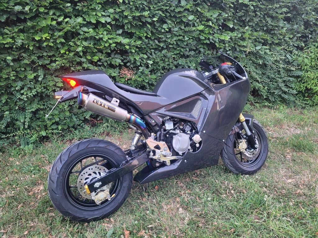 Honda MSX 125 avec kit carrosserie en carbone TYGA, Over GP., ABS, Permis Moto A1 minimum, Particulier, Autre
