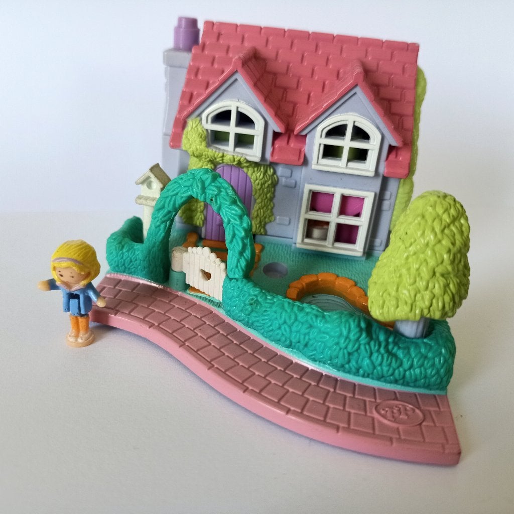 Polly Pocket vintage Dance Studio 1995 met poppetje, Ophalen of Verzenden, Gebruikt