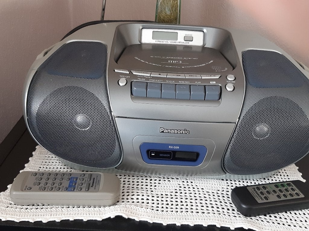 Radio cd cassette, Ophalen, Gebruikt, Radio, Met cd-speler