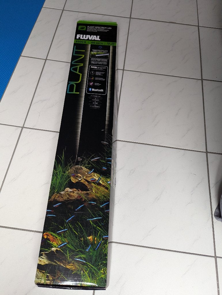 fluval plant 3.0 aquarium led lamp 91-122cm, Animaux & Accessoires, Comme neuf, Enlèvement, Contrôle par application, Éclairage ou Chauffage