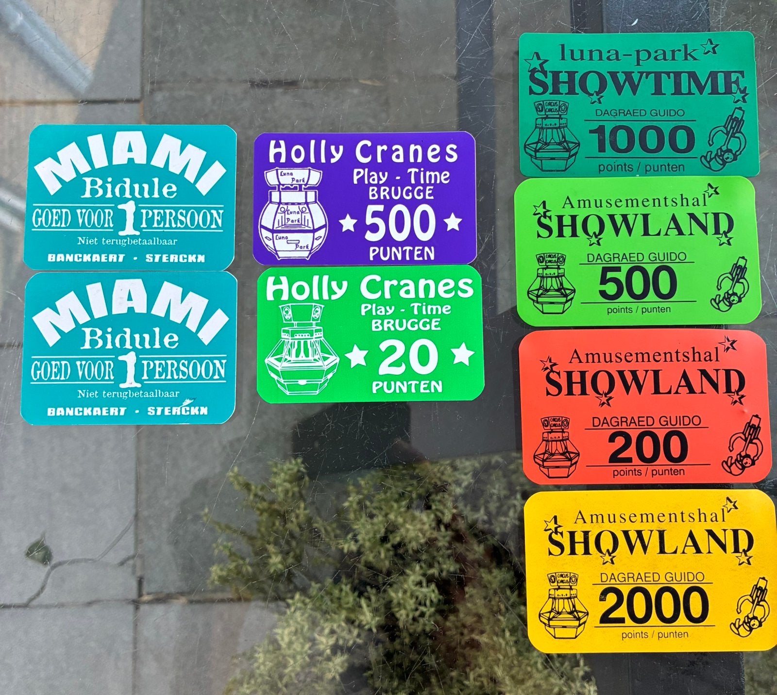 Fête foraine, Enlèvement ou Envoi