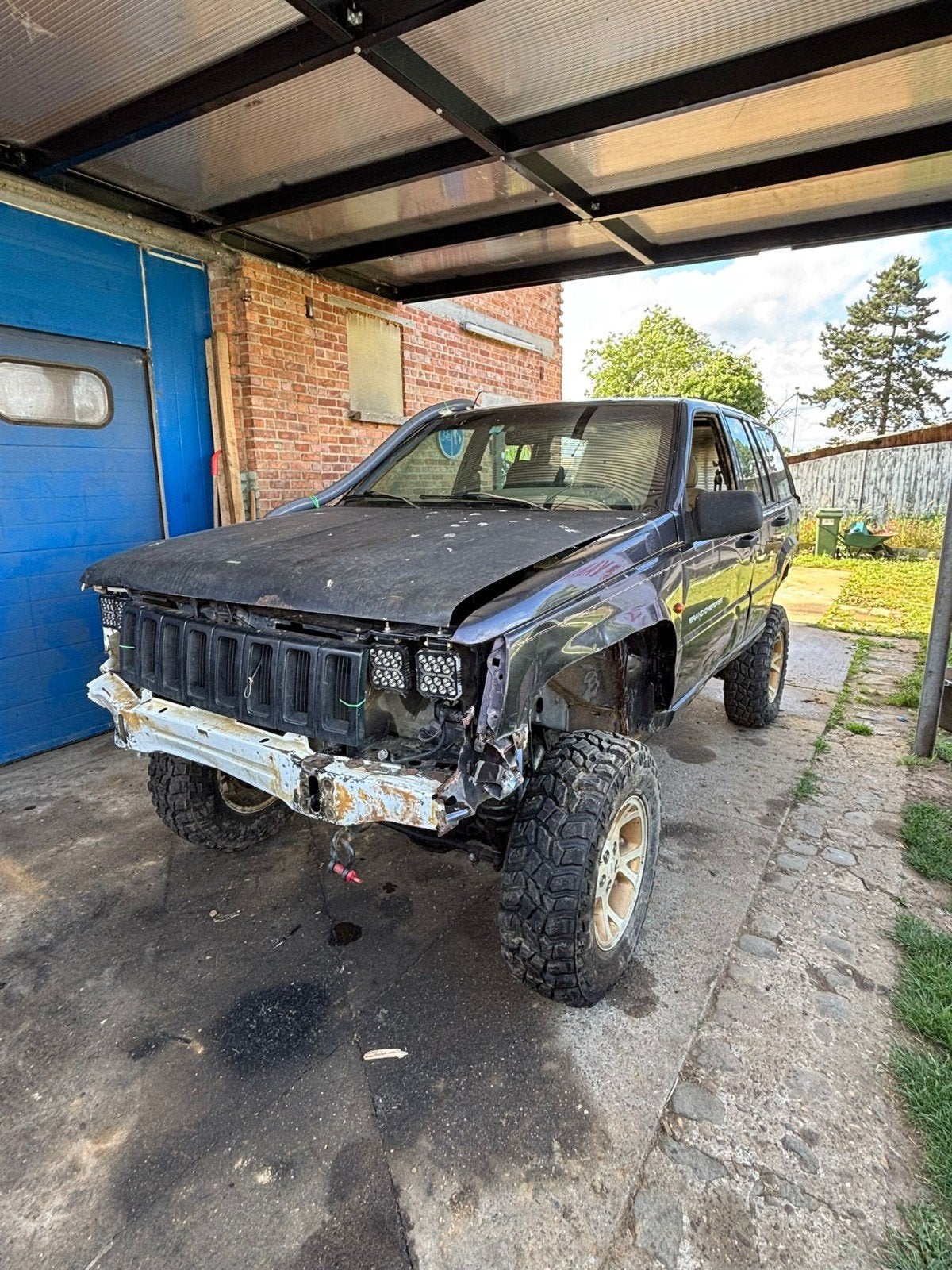Crossjeep grand cherokee 2.5 diesel, Particulier, Te koop
