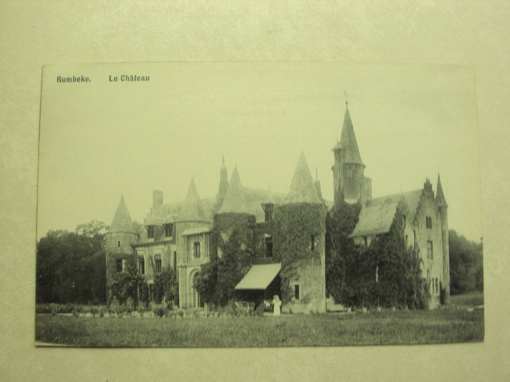 56855 - RUMBEKE - LE CHATEAU - ZIE 2 FOTO'S, Envoi