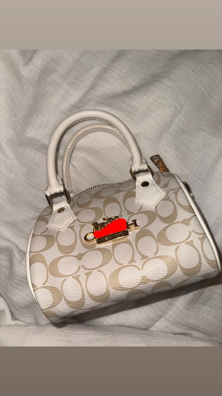 Sac à main beige, Enlèvement ou Envoi, Comme neuf, Beige, Sac à main