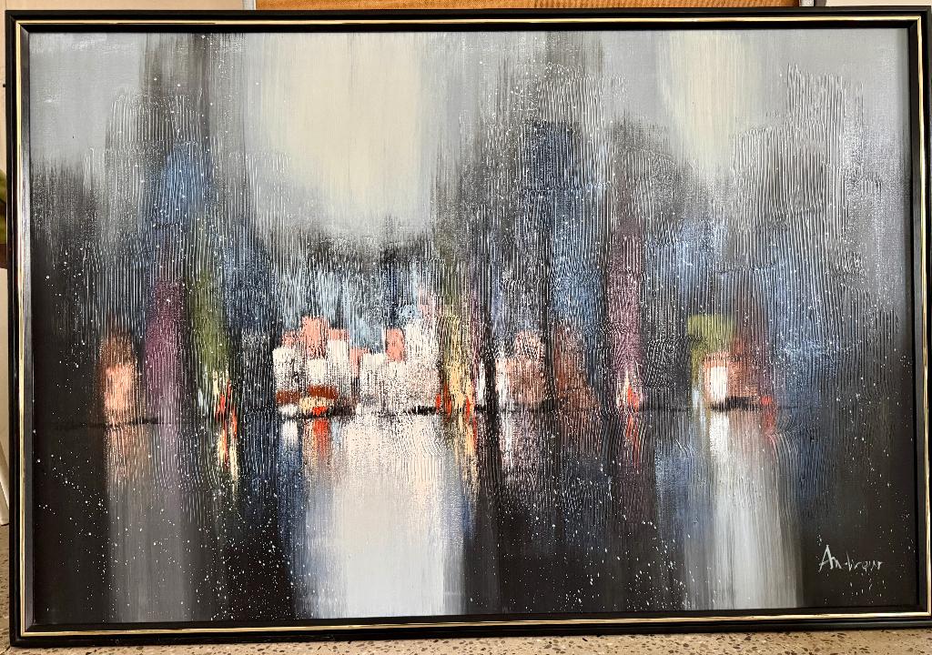 schilderij jaren 90, Ophalen