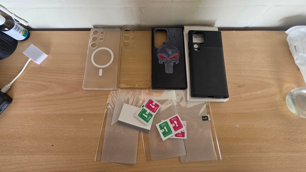 Samsung 3x s25 ultra case, 3x  s25ultra 1x s22ultra, Télécoms, Téléphonie mobile | Housses, Coques & Façades | Samsung, Enlèvement ou Envoi