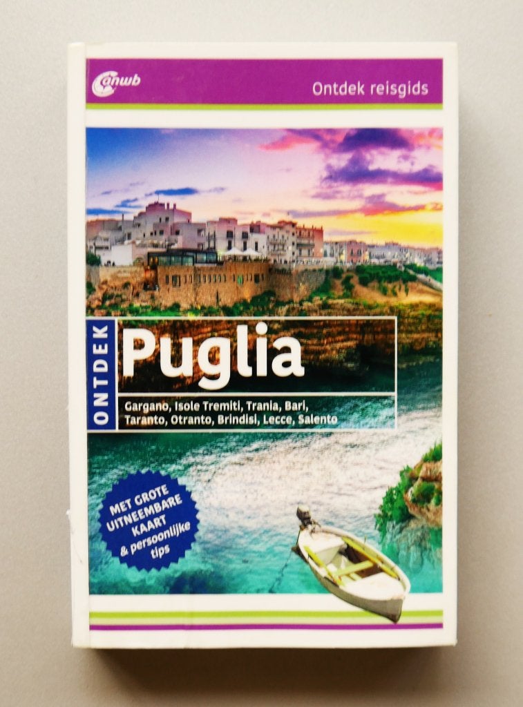 ANWB reisgids - Puglia, Boeken, Reisgidsen, Ophalen of Verzenden, Zo goed als nieuw, ANWB