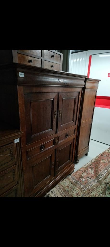 Eiken kast, Antiek en Kunst, Antiek | Meubels | Kasten, Ophalen