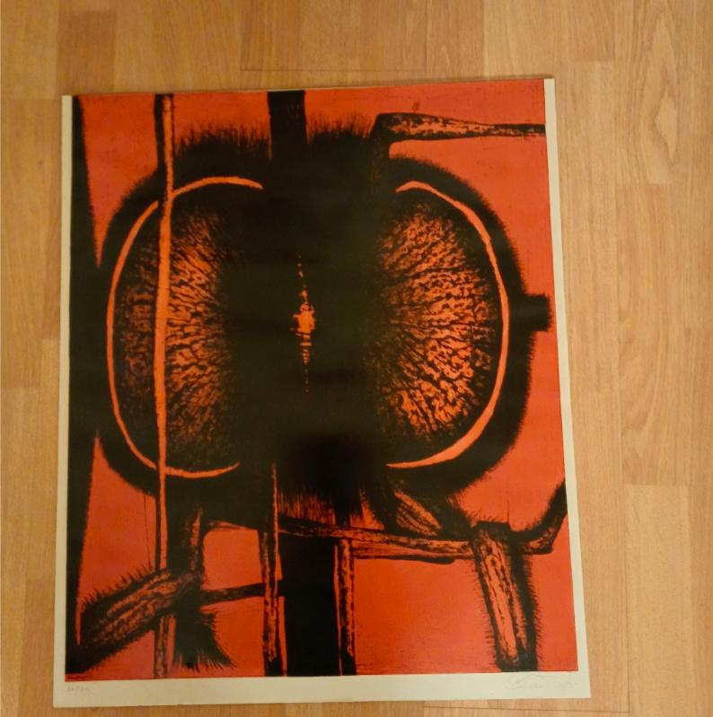 Octave LANDUYT (1922-2024), kleurenlithografie, Livres, Enlèvement ou Envoi, Neuf, Peinture et dessin, Landuyt