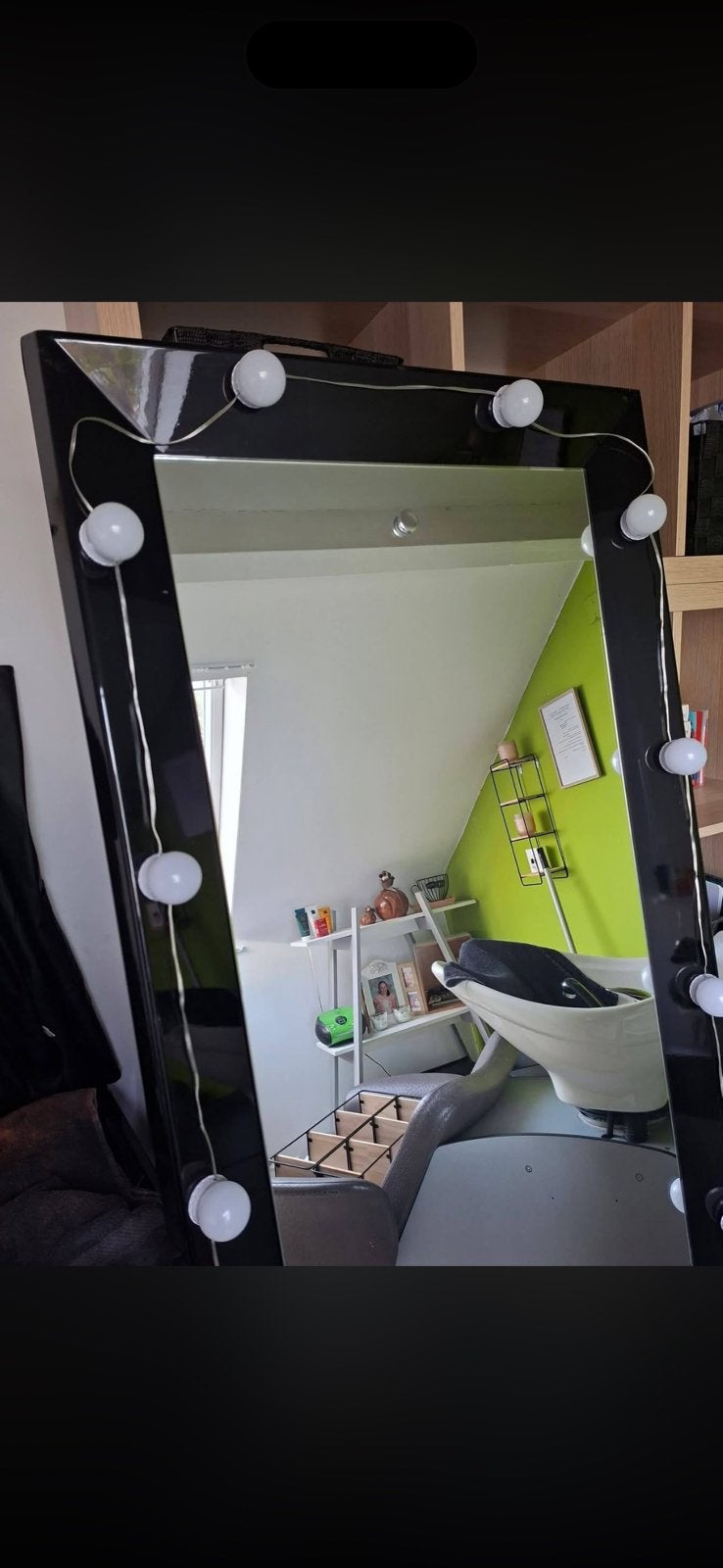 Kappers spiegel, Maison & Meubles, Accessoires pour la Maison | Miroirs, Enlèvement, Comme neuf