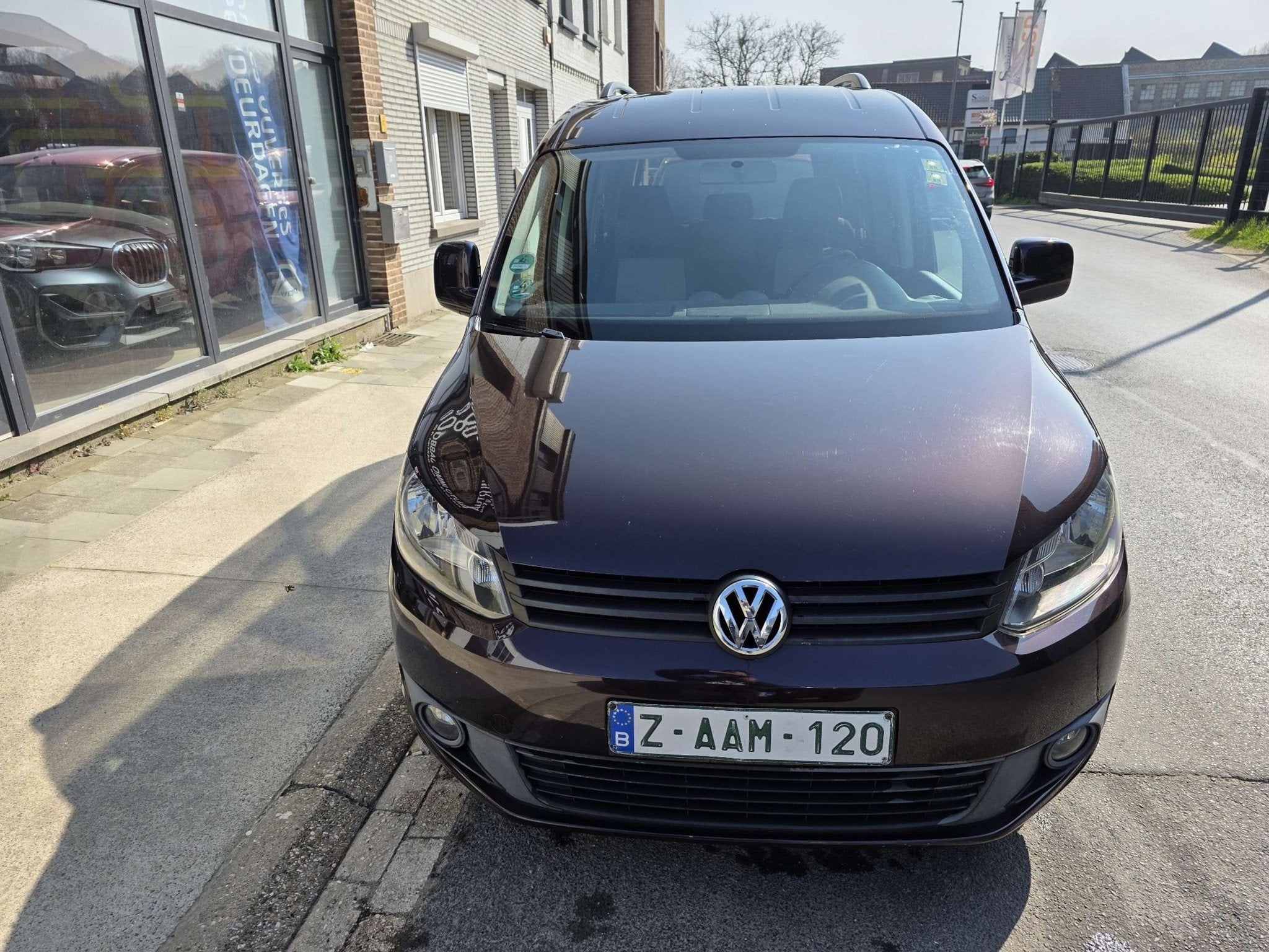Volkswagen Caddy 1.6 TDI Comfortline (bj 2011), https://public.car-pass.be/vhr/6f9b952b-6807-4f86-9d14-852225f4c370, Stof, Gebruikt