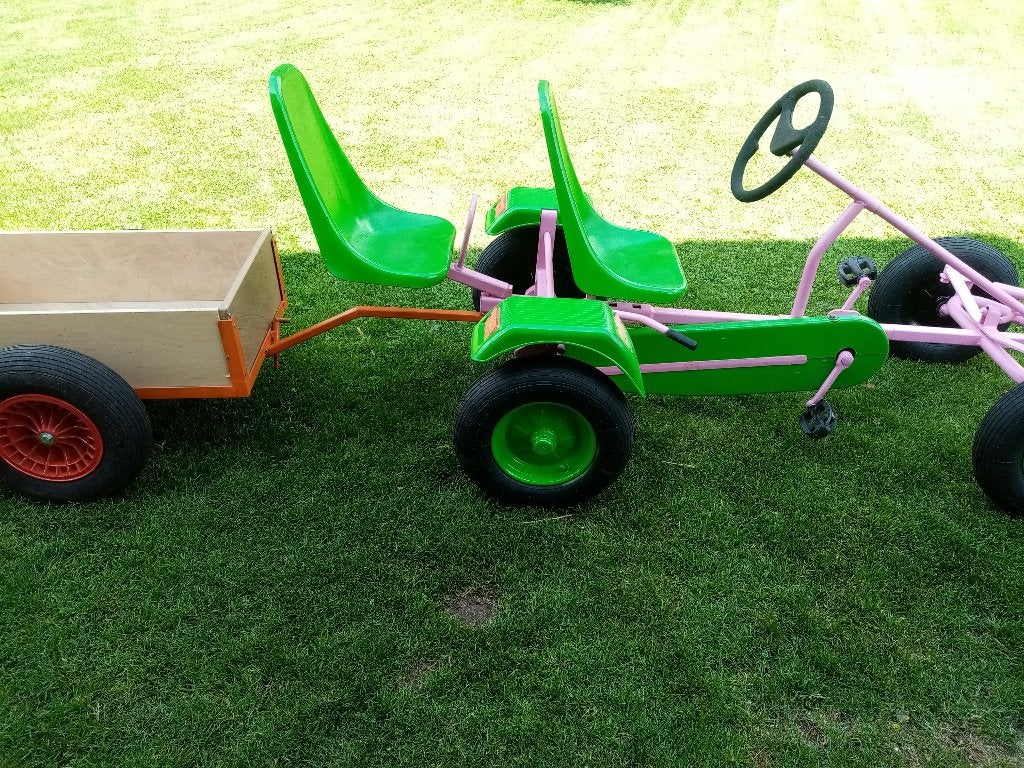 Berg gocart,duozit,vrijloop, kiepkar., Ophalen, Gebruikt, Berg, Vrijloopautomaat