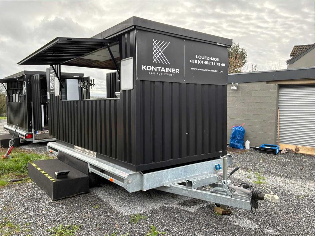 Remorque Vlemmix V3A pour camion de restauration, Utilisé