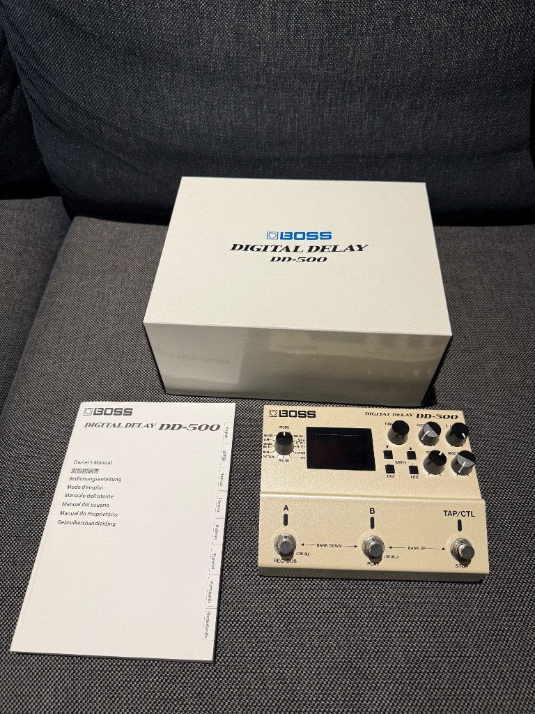 Boss DD-500 digital delay TE KOOP!, Muziek en Instrumenten, Effecten, Ophalen of Verzenden, Zo goed als nieuw, Delay of Echo