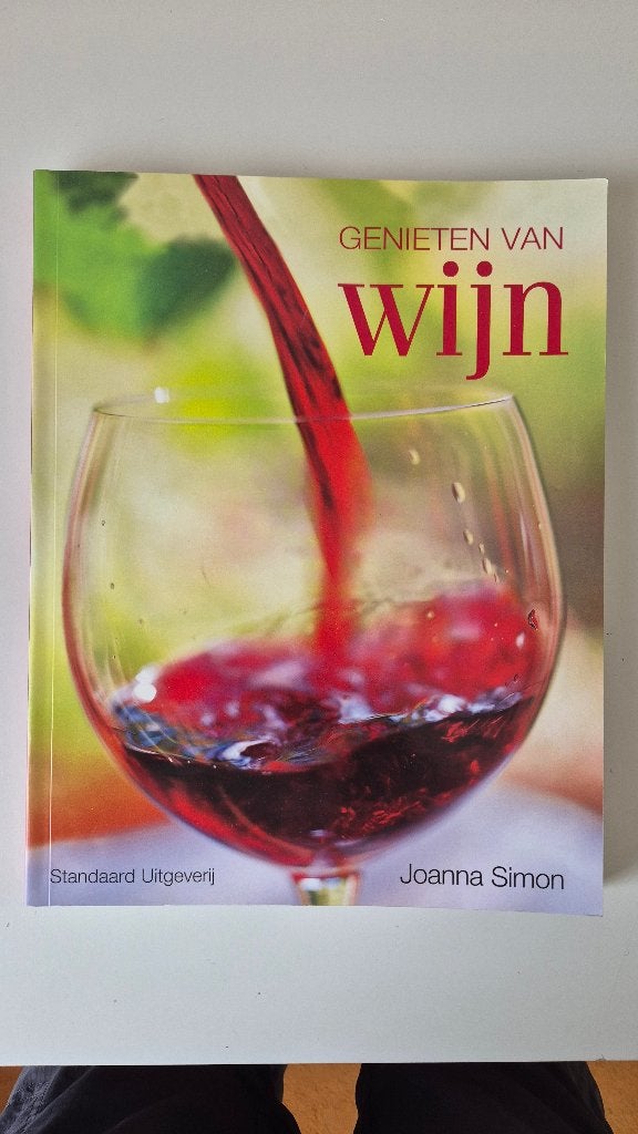 Art. 1005 Genieten van Wijn, Boeken, Hobby en Vrije tijd, Ophalen of Verzenden, Overige onderwerpen, Joanna Simon, Zo goed als nieuw