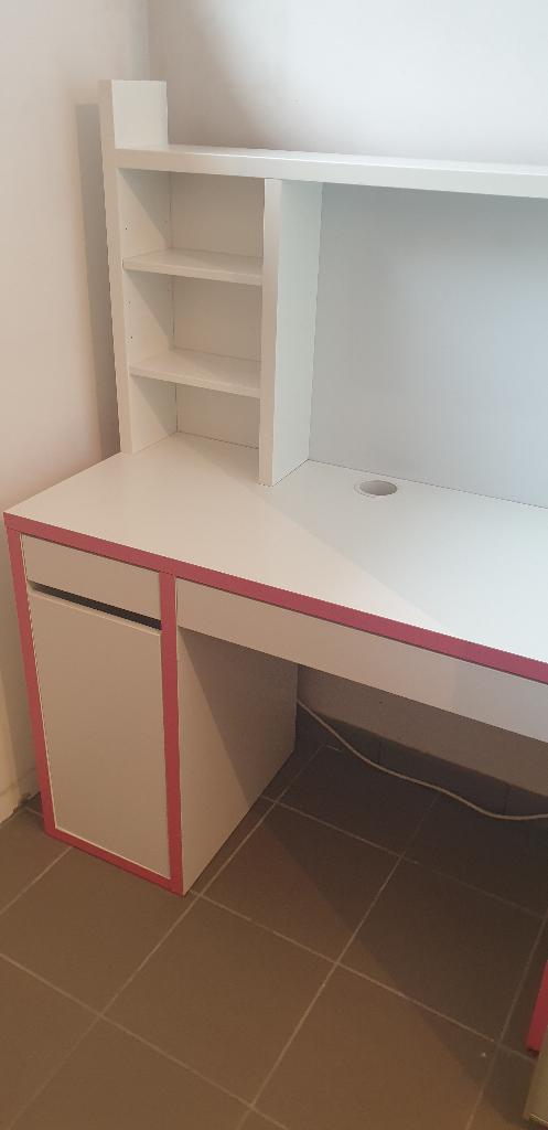 Bureau Micke Ikea, Maison & Meubles, Bureaux, 105 cm, 50 cm, Enlèvement, Utilisé