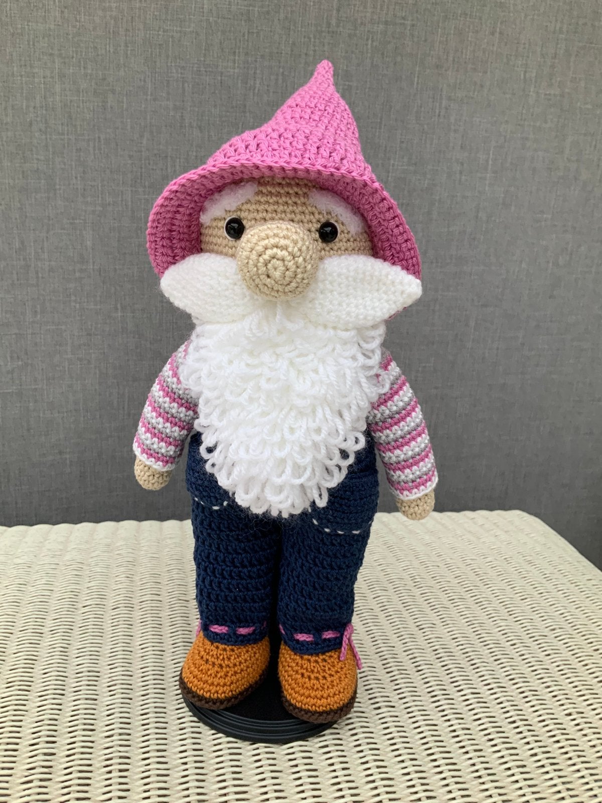 Gehaakte Kabouter ( handwerk- amigurumi ), Ophalen of Verzenden, Nieuw