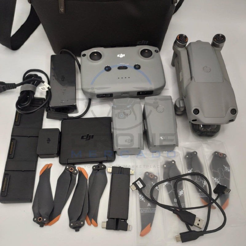DJI Air2S Fly More Combo 99% nieuw, 30 tot 45 minuten, Cameradrone, 5 tot 10 kilometer, Ophalen of Verzenden