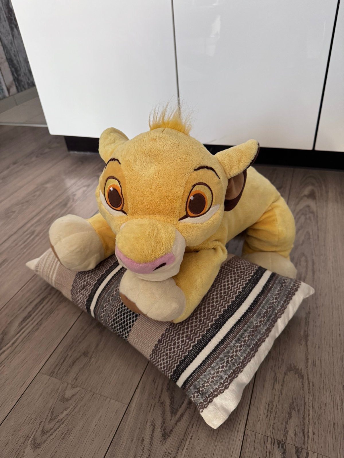 Originele Disney Simba Lion King knuffel 50 cm €10, Ophalen, Zo goed als nieuw