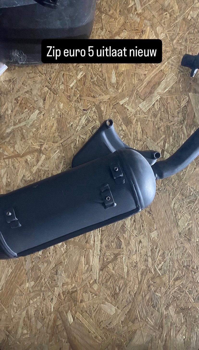 Piaggio zip euro 5 uitlaat, Ophalen of Verzenden