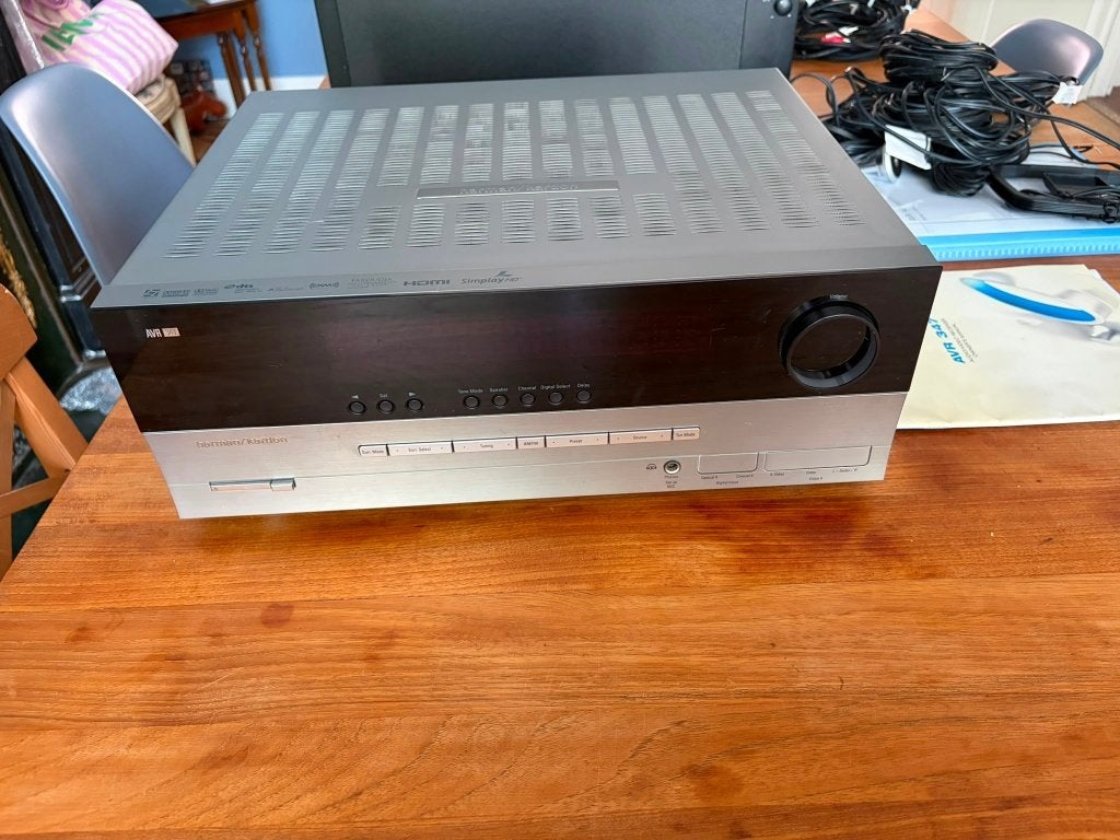 Ampli Harman/Kardon AVR347, Autres marques, Enlèvement, Utilisé, 120 watts ou plus