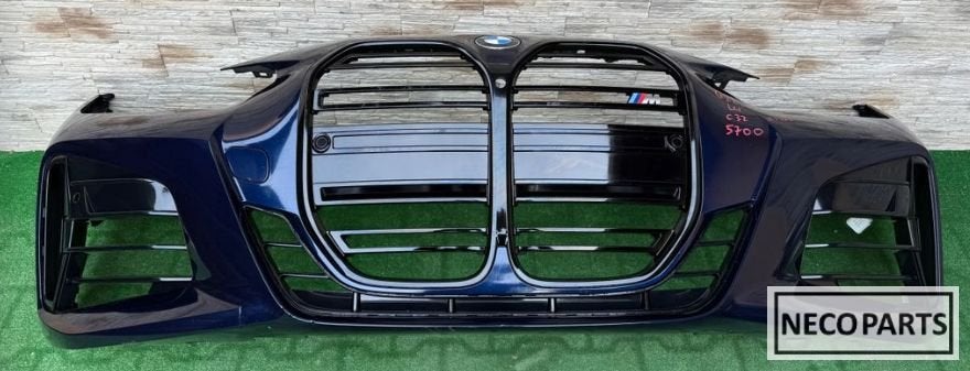 BMW 4 G22 G23 G24 G26 M VOORBUMPER ORIGINEEL ALLES LEVERBAAR, Gebruikt, -, Voor, -