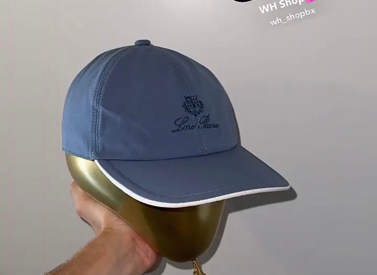 Casquette Loro Piana, Enlèvement, Comme neuf, Casquette