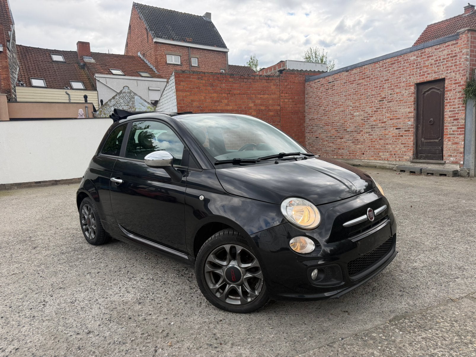 Fiat 500C Cabrio 1.2 Essence 2014 117 000 km — Climatisation, Autos, Fiat, Achat, Euro 6, Entreprise, Boîte manuelle