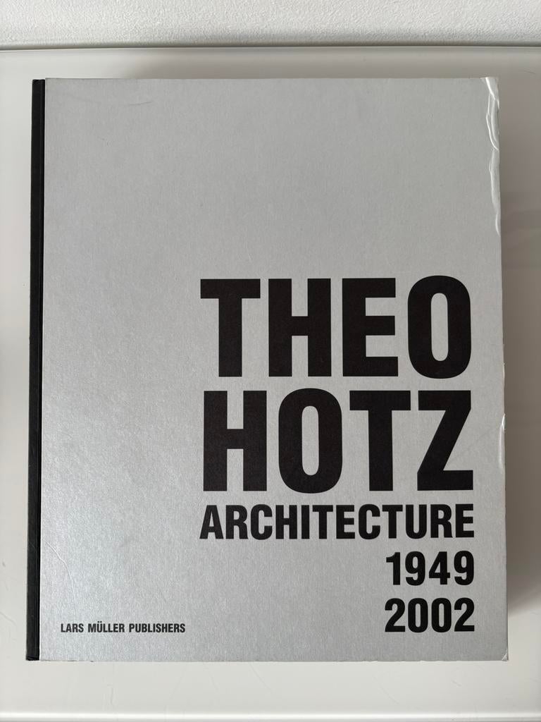 Theo Hotz architecture architecture, Ophalen of Verzenden, Zo goed als nieuw