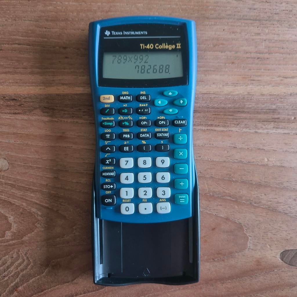 Texas instruments TI-40 college, Ophalen of Verzenden, Zo goed als nieuw