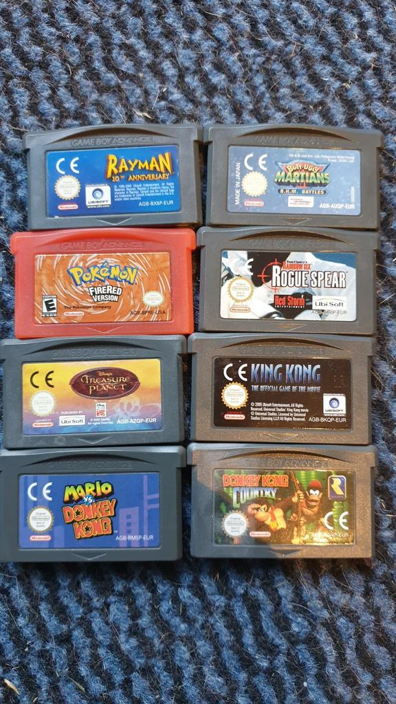 Spelletjes gamboy advance, Games en Spelcomputers, Ophalen of Verzenden, Zo goed als nieuw
