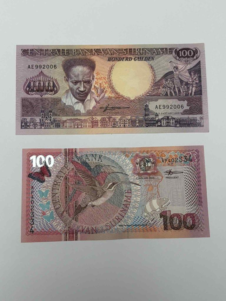 Billets spéciaux du Suriname 1988-2000, Enlèvement ou Envoi, Autres pays, Série