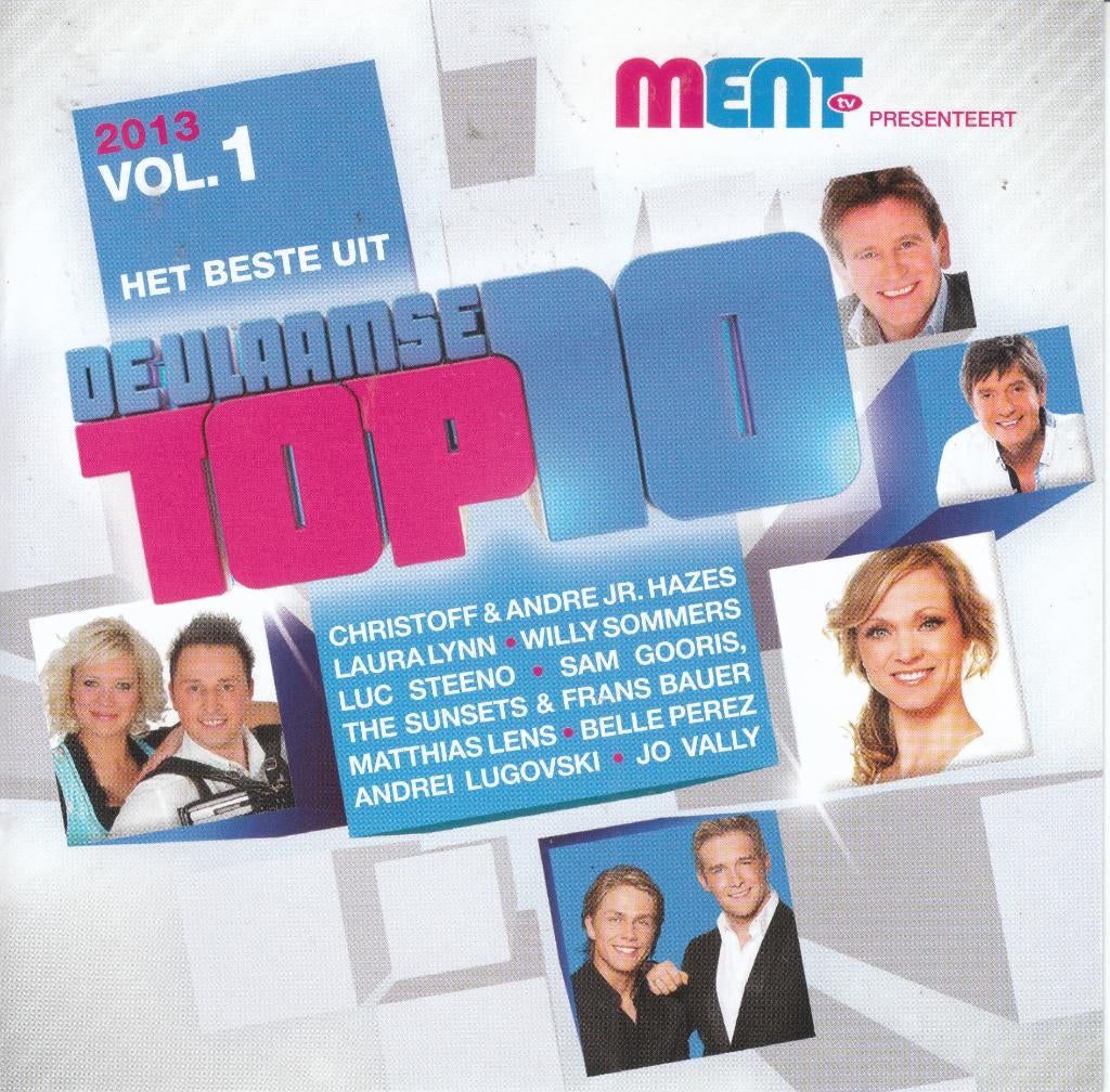 Het beste uit de Vlaamse top 10 van Ment 2013 vol.1, Cd's en Dvd's, Verzenden, Nederlandstalig