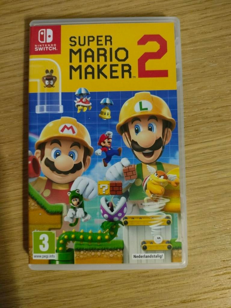 Switch spel super mario maker 2, Games en Spelcomputers, Games | Nintendo Switch, Ophalen, Zo goed als nieuw